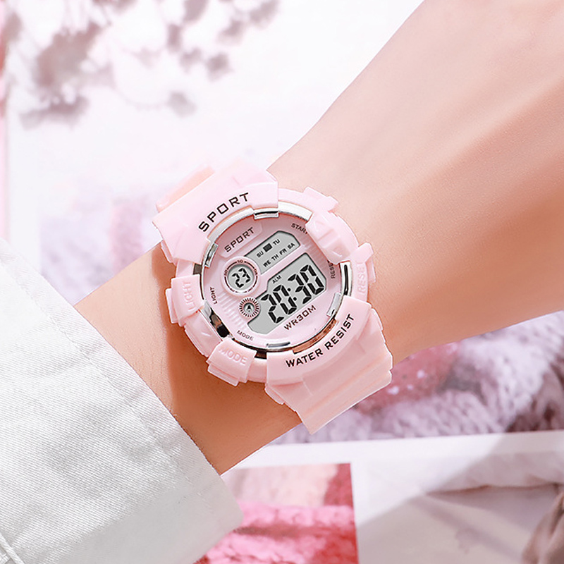 Smartwatch Watches For Children - Moda Çocuklar Saatler Aydınlık Su Geçirmez