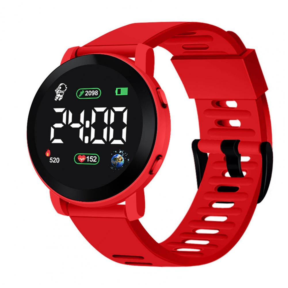 Kids Watches Not Smartwatch - Çocuklar LED dijital saat su geçirmez