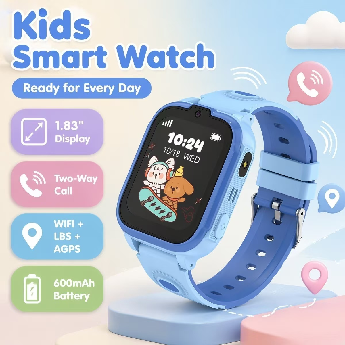 Kids Watches Not Smartwatch - DH28 Çocuklar için Akıllı Saat 1.83