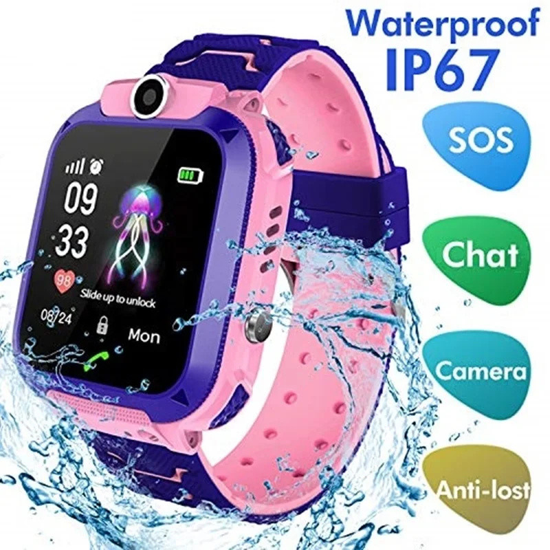 2G Çocuklar akıllı saat Acil D - Smartwatch Watches For Children incelemesi ve fiyatı