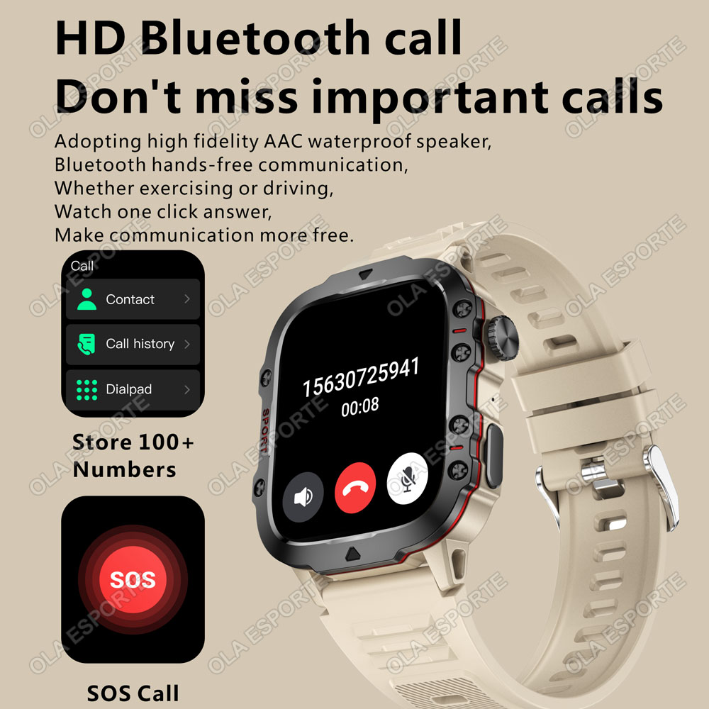 2025 Yeni Askeri Akıllı Saat E - Watch Iwo incelemesi ve fiyatı