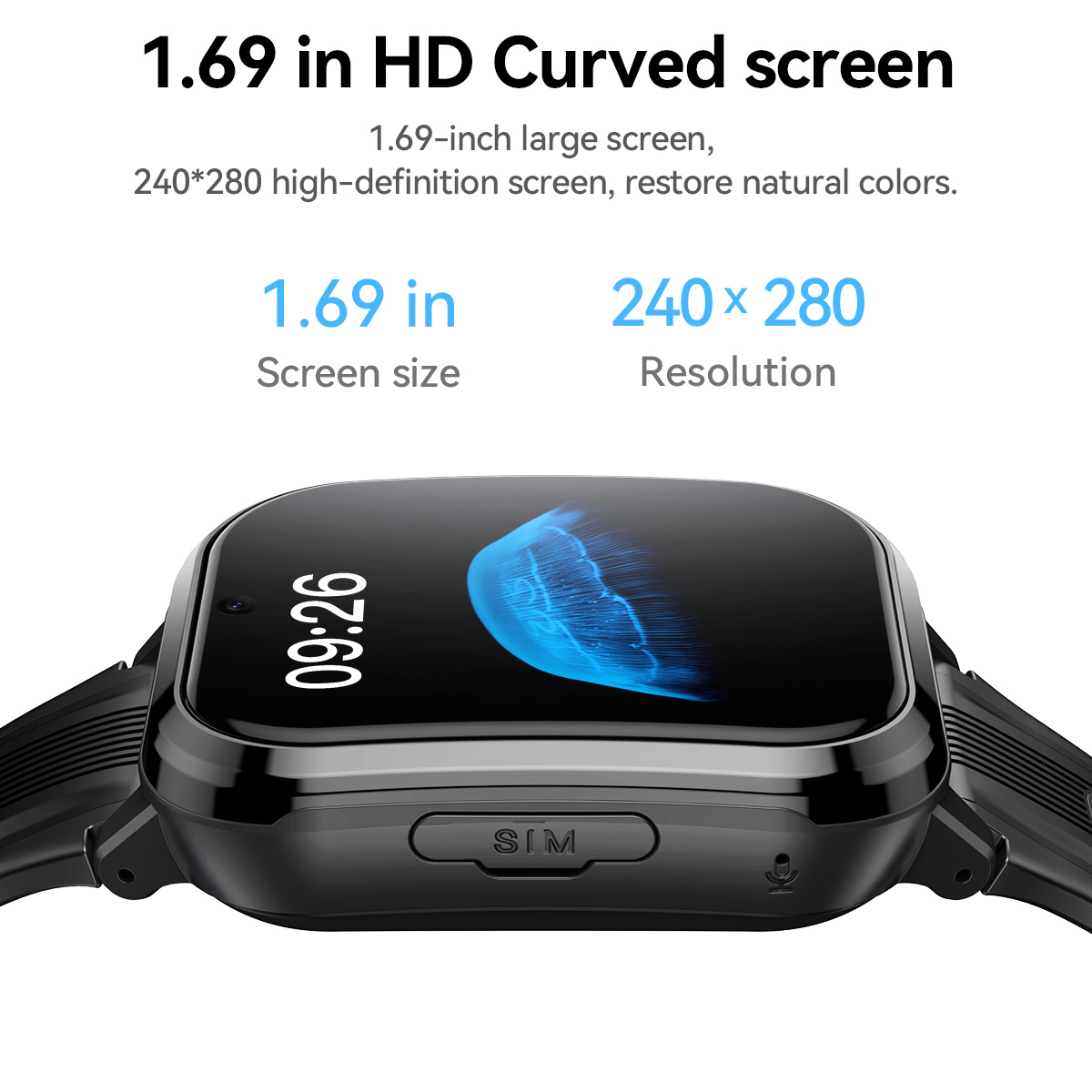 HOCO Y108 1.69 inç HD LCD Kavi - Smartwatch Watches For Children incelemesi ve fiyatı
